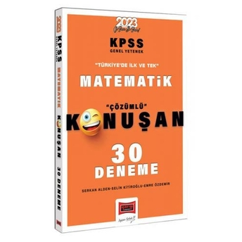 Yargı Yayınları 2023 Kpss Matematik Tamamı Çözümlü Konuşan 30 Deneme Serkan Alden