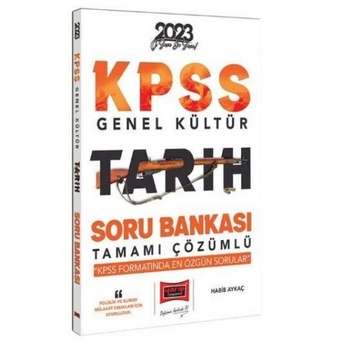 Yargı Yayınları 2023 Kpss Polislik Ve Kurum Mülakat Sınavları Için Genel Kültür Tarih Tamamı Çözümlü Soru Bankası Habib Aykaç