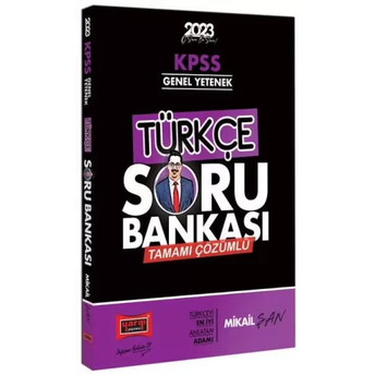 Yargı Yayınları 2023 Kpss Türkçe Tamamı Çözümlü Soru Bankası Mikail Şan