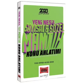 Yargı Yayınları 2023 Kpss Yks Ales Dgs Yeni Nesil Sayısal Ve Sözel Mantık Analizli Konu Anlatımı Ve Soru Çözümleme Teknikleri Komisyon