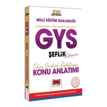 Yargı Yayınları 2023 Meb Gys Şeflik Kadrosu Için Çıkmış Sorularla Desteklenmiş Konu Anlatımı Komisyon