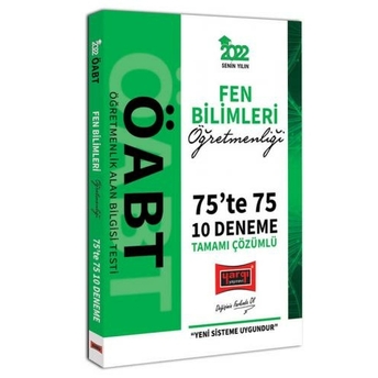 Yargı Yayınları 2023 Öabt Fen Bilimleri Öğretmenliği Tamamı Çözümlü 10 Deneme Komisyon