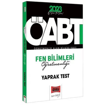 Yargı Yayınları 2023 Öabt Fen Bilimleri Öğretmenliği Yaprak Test Komisyon