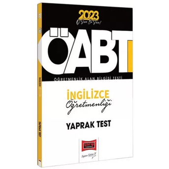 Yargı Yayınları 2023 Öabt Ingilizce Öğretmenliği Yaprak Test Komisyon