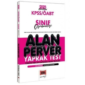 Yargı Yayınları 2023 Öabt Sınıf Öğretmenliği Alanperver Yaprak Test Muhammet Mehmet Altun