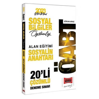 Yargı Yayınları 2023 Öabt Sosyal Bilgiler Öğretmenliği Sosyalin Anahtarı Tamamı Çözümlü 20 Deneme Gökan Araz