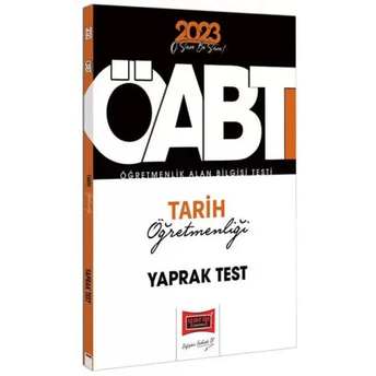 Yargı Yayınları 2023 Öabt Tarih Öğretmenliği Yaprak Test Komisyon