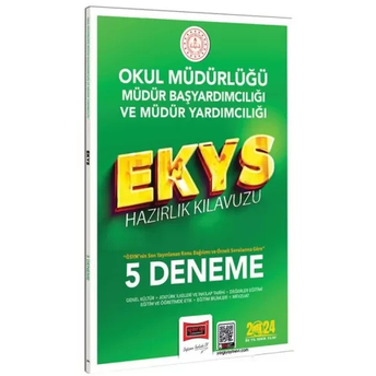 Yargı Yayınları 2024 Ekys Okul Müdürlüğü Müdür Başyardımcılığı Ve Müdür Yardımcılığı Tamamı Çözümlü 5 Deneme Komisyon