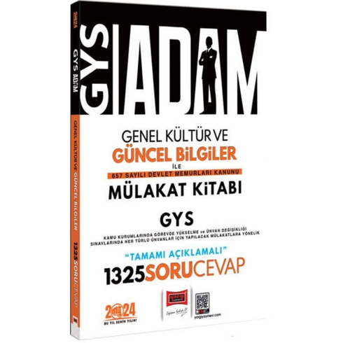 Yargı Yayınları 2024 Gys Adam Genel Kültür Ve Güncel Bilgiler 657 Sayılı Devlet Memurları Kanunu Mülakat Kitabı Komisyon