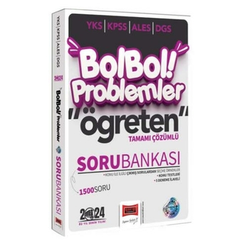Yargı Yayınları 2024 Kpss Ales Dgs Yks Bol Bol Öğreten Problemler Tamamı Çözümlü 1500 Soru Bankası Komisyon