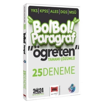 Yargı Yayınları 2024 Kpss Ales Dgs Yks Msü Bol Bol Öğreten Paragraf Tamamı Çözümlü 25 Deneme Komisyon