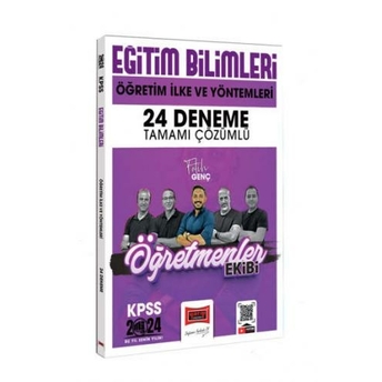 Yargı Yayınları 2024 Kpss Eğitim Bilimleri Öğretmenler Ekibi Öğretim Ilke Ve Yöntemleri Tamamı Çözümlü 24 Deneme Fatih Genç