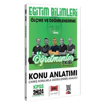 Yargı Yayınları 2024 Kpss Eğitim Bilimleri Öğretmenler Ekibi Ölçme Ve Değerlendirme Konu Anlatımı Tufan Genç