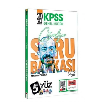 Yargı Yayınları 2024 Kpss Genel Kültür 5Yüz Coğrafya Tamamı Çözümlü Soru Bankası Önay Çepe