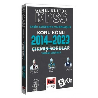 Yargı Yayınları 2024 Kpss Genel Kültür (Tarih-Coğrafya-Vatandaşlık) Konu Konu Tamamı Çözümlü Çıkmış Sorular (2014-2023) Mehmet Celal Özyıldız