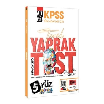 Yargı Yayınları 2024 Kpss Tüm Adaylar Için 5Yüz Tarih Çek Kopart Yaprak Test Mehmet Celal Özyıldız