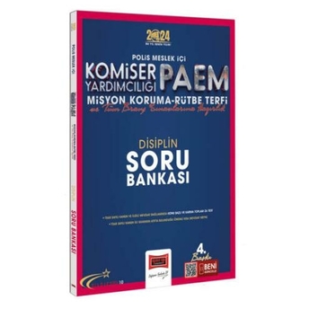 Yargı Yayınları 2024 Polis Meslek Içi Paem Komiser Yardımcılığı Misyon Koruma Rütbe Terfi Ve Tüm Branş Sınavlarına Hazırlık Yıldız Serisi Disiplin Soru Bankası Komisyon