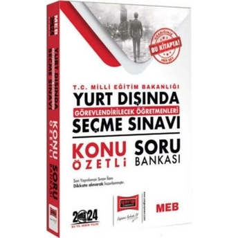 Yargı Yayınları 2024 T.c Meb Yurt Dışında Görevlendirilecek Öğretmenleri Seçme Sınavı Konu Özetli Soru Bankası Komisyon