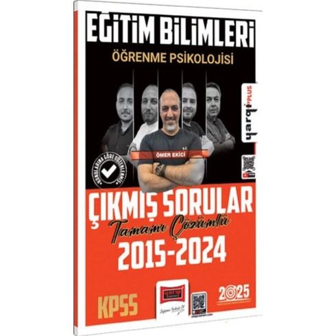 Yargı Yayınları 2025 Kpss Eğitim Bilimleri Öğrenme Psikolojisi Tamamı Çözümlü Çıkmış Sorular Ömer Ekici