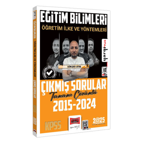 Yargı Yayınları 2025 Kpss Eğitim Bilimleri Öğretim Ilke Ve Yöntemleri Tamamı Çözümlü Çıkmış Sorular Gökçer Ateş