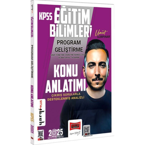 Yargı Yayınları 2025 Kpss Eğitim Bilimleri Program Geliştirme Sınıf Yönetimi - Öğretim Teknolojileri Ve Materyal Tasarımı Umut Gürpınar