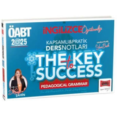 Yargı Yayınları 2025 Öabt Ingilizce Öğretmenliği Kapsamlı The Key Success Pedagogical Grammar Pratik Ders Notları Sevgi Şahin