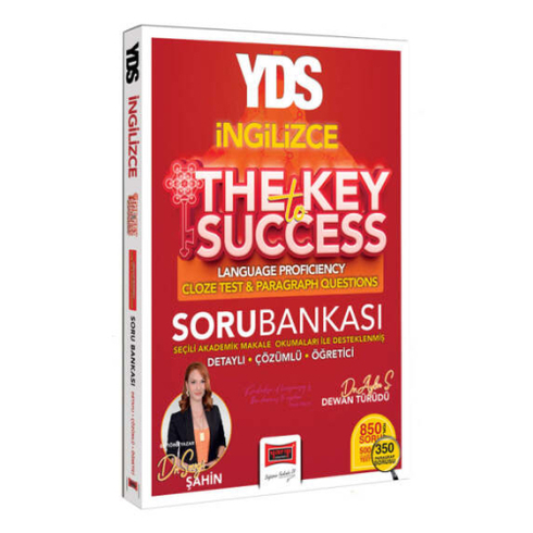 Yargı Yayınları 2025 Yds Ingilizce The Key To Success Language Proficiency Cloze Test & Paragraph Questions Soru Bankası Sevgi Şahin