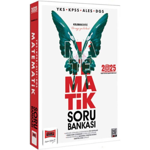 Yargı Yayınları 2025 Yks Kpss Ales Dgs Kelebek Serisi Matematik Soru Bankası Komisyon