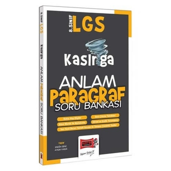 Yargı Yayınları 8.Sınıf Lgs Kasırga Anlam Paragraf Soru Bankası Engin Genç