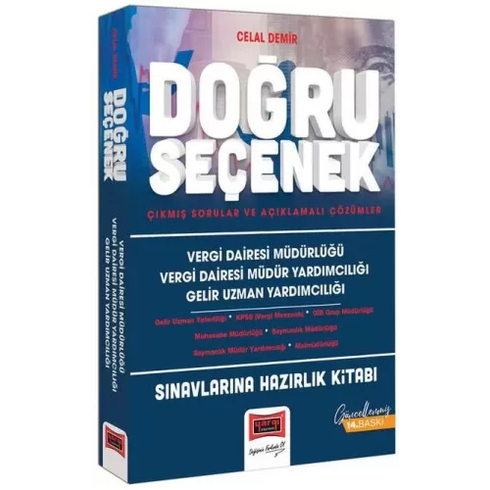 Yargı Yayınları Doğru Seçenek Çıkmış Sorular Ve Açıklamalı Çözümler Celal Demir