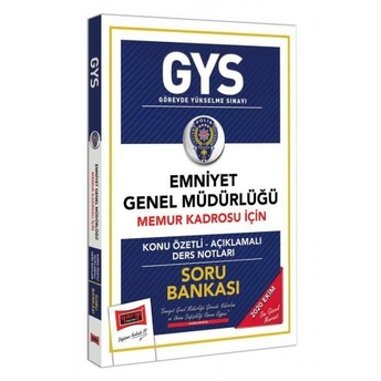 ​​Yargı Yayınları Gys Emniyet Genel Müdürlüğü Memur Kadrosu Için Konu Özetli Soru Bankası Komisyon