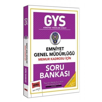 ​Yargı Yayınları Gys Emniyet Genel Müdürlüğü Memur Kadrosu Için Soru Bankası Komisyon