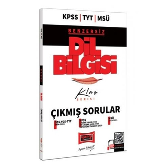 Yargı Yayınları Kpss Tyt Msü Klas Serisi Benzersiz Dil Bilgisi Çıkmış Sorular Komisyon