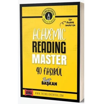 Yargı Yayınları Tüm Akademik Ingilizce Sınavları Için Academic Reading Master 40 Fasikül Fuat Başkan