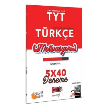 Yargı Yayınları Tyt Motivasyon Denemeleri 5X40 Türkçe Denemesi Engin Genç