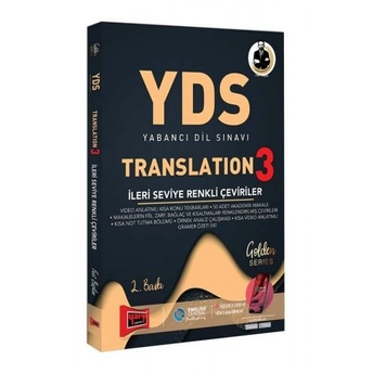 ​Yargı Yayınları Yds Translation 3 Ileri Seviye Renkli Çeviriler 2. Baskı Fuat Başkan