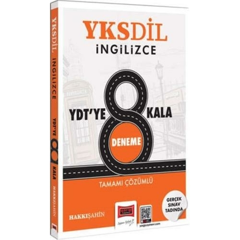 Yargı Yayınları Yks Dil Ingilizce Ydt Ye 8 Kala Deneme Tamamı Çözümlü Hakkı Şahin