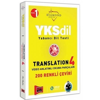 ​​Yargı Yayınları Yksdil Yabancı Dil Testi Translation 4 Video Anlatımlı Okuma Parçaları Fuat Başkan