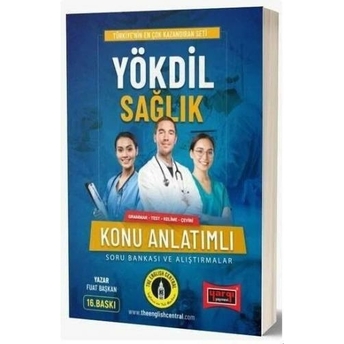 Yargı Yayınları Yökdil Sağlık Konu Anlatımlı Soru Bankası Ve Alıştırmalar Fuat Başkan