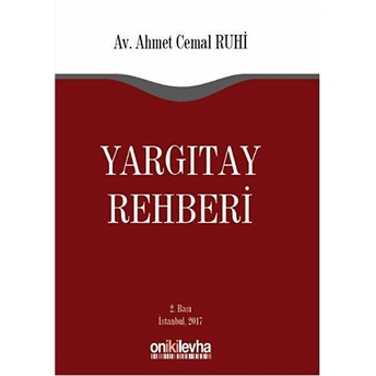 Yargıtay Rehberi - Ahmet Cemal Ruhi