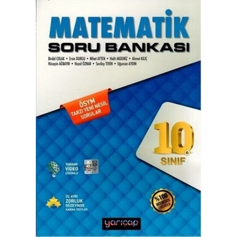 Yarı Çap Yayınları 10. Sınıf Matematik Soru Bankası Komisyon