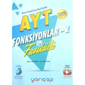 Yarı Çap Yayınları Ayt Fonksiyonlar 2 Fasikülleri Komisyon