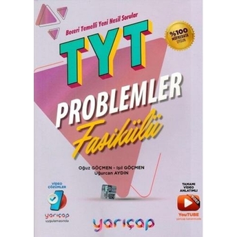 Yarı Çap Yayınları Tyt Problemler Fasikülü Komisyon