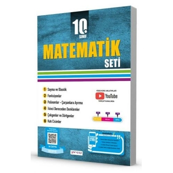 Yarıçap Yayınları 10. Sınıf Matematik Seti Komisyon