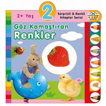 Yaş Göz Kamaştıran Renkler (2 Yaş) Olala Books