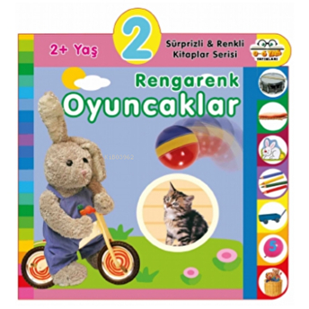 Yaş Rengarenk Oyuncaklar (2 Yaş) Olala Books