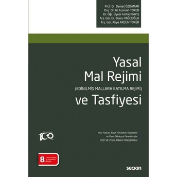 Yasal Mal Rejimi Ve Tasfiyesi Demet Özdamar