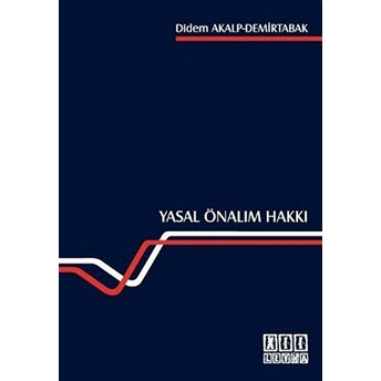 Yasal Önalım Hakkı-Didem Akalp Demirtabak