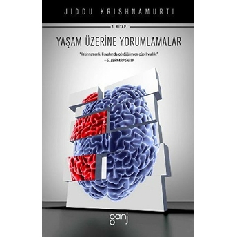 Yaşam Üzerine Yorumlamalar Cilt 3 Jiddu Krishnamurti