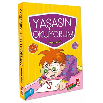 Yaşasın Okuyorum 1. Sınıf - (10 Kitap Set) Reşhat Yıldız